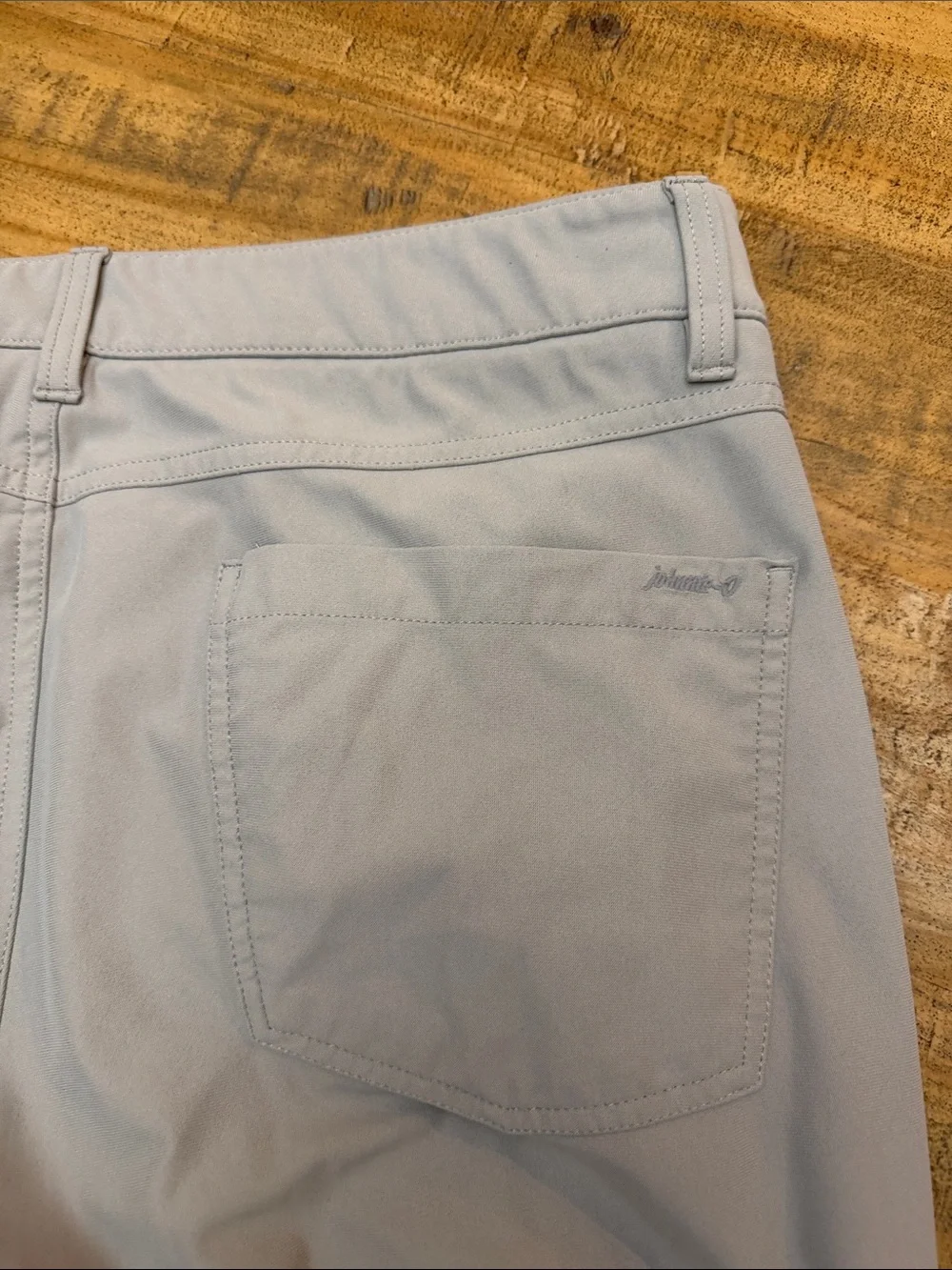 Johnnie-O Men’s Performance Stretch Pants Light Gray Golf Casual 36 x 30